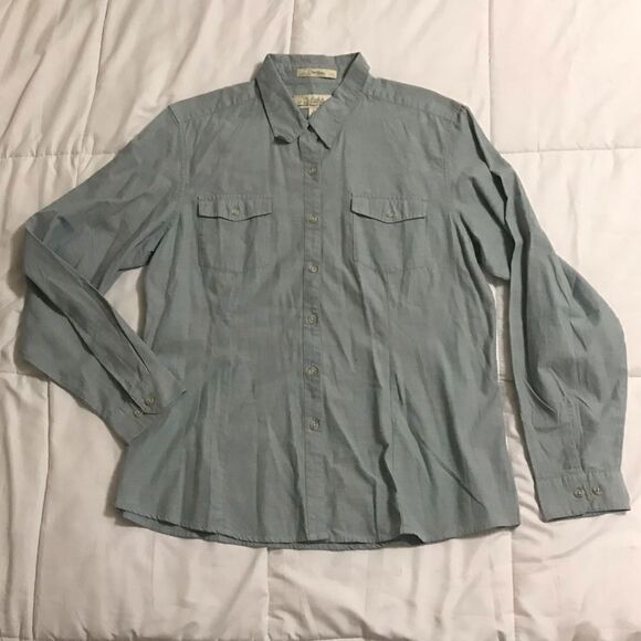 Cabela’s Chambrey Large Reg Button Down Shirt - Picture 2 of 8